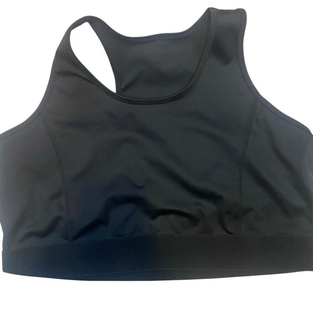 4 Workout size 2XL sports bra black